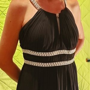 Black formal dress